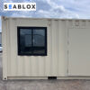 Shipping Container Window no welding