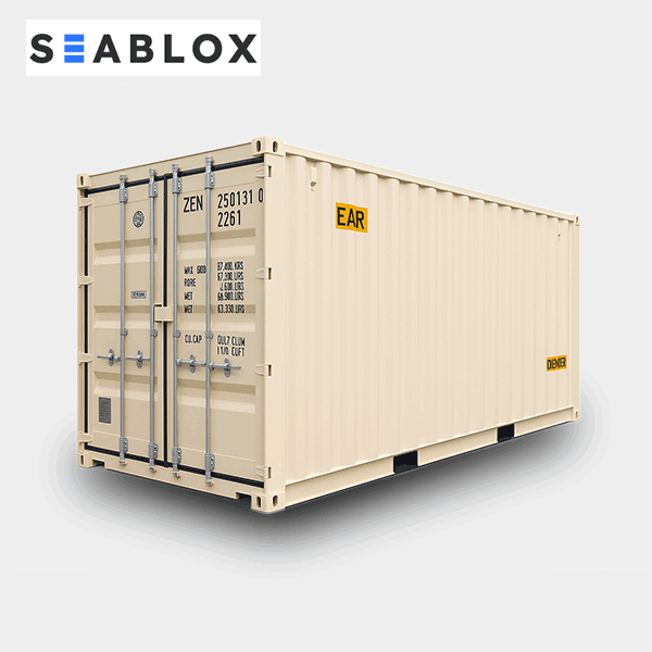 20' Double Door Containers