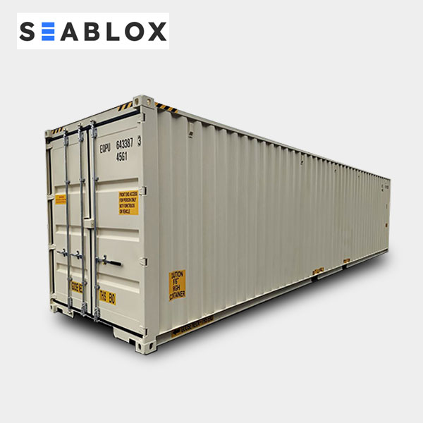 40' double door container