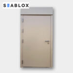 shipping container door